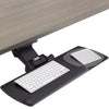Workrite Compact keyboard platform palm support detail
