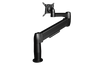 SpaceArm Single Monitor Arm, black, bolt-through mount