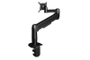 SpaceArm Single Monitor Arm, black, C-clamp mount