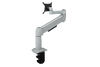 SpaceArm Single Monitor Arm, platinum, C-clamp mount