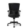 Office Master AF508 Affirm mesh high-back chair, base and caster detail