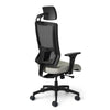 Office Master AF509 Affirm mesh chair, rear view showing frameless mesh back and headrest
