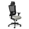 Office Master AF509 Affirm mesh chair, headrest and back detail