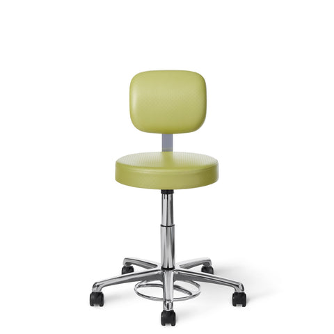 CL15 Exam Room Stool with Backrest