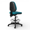Office Master BC49 drafting stool, rear view