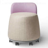 Office Master Plot Twist PLT-B pouf with backrest, alternate view