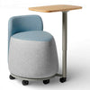 Office Master Plot Twist PLT-BT pouf with backrest and tablet