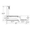 Solace Electric side dimensions, lowered